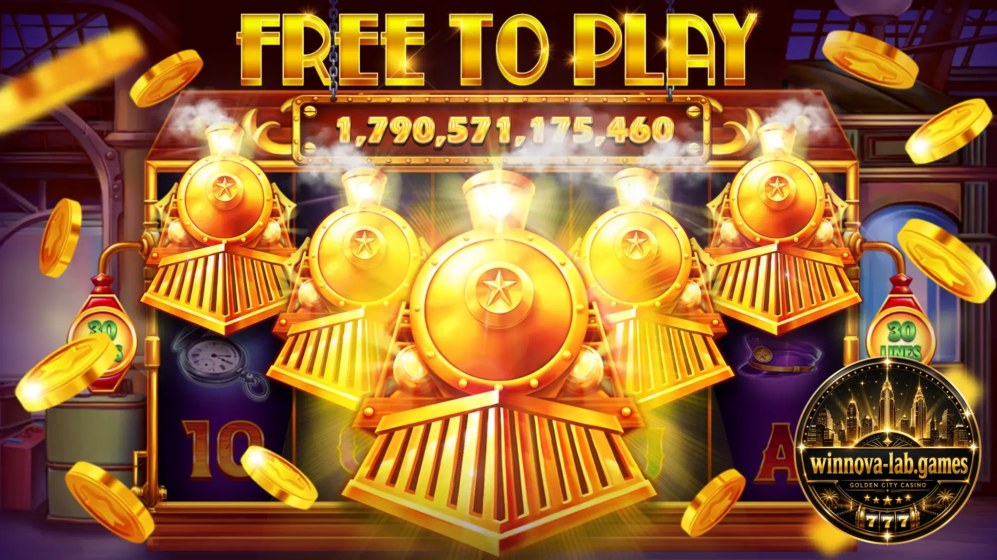 Golden City Casino in-app screenshot 1